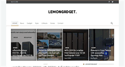 Desktop Screenshot of lemongadget.com
